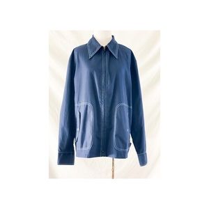 1960’s Navy Blue Zip Up Jacket by McGregor